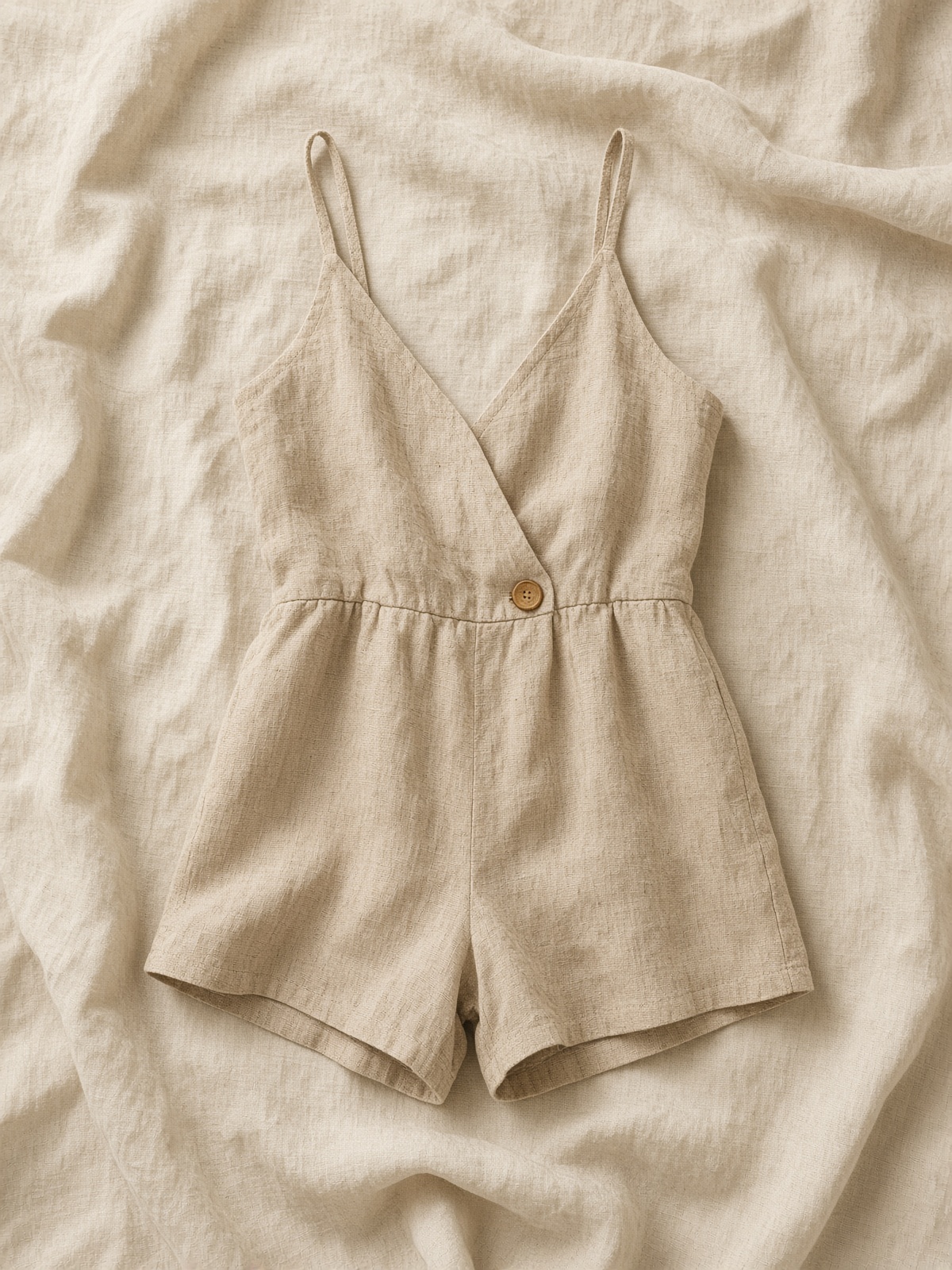 Sundown Linen Romper